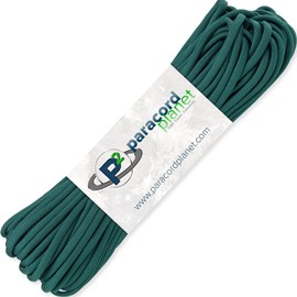 PARACORD PLANET 100' Feet of Type III 550 Paracord - Dark Green