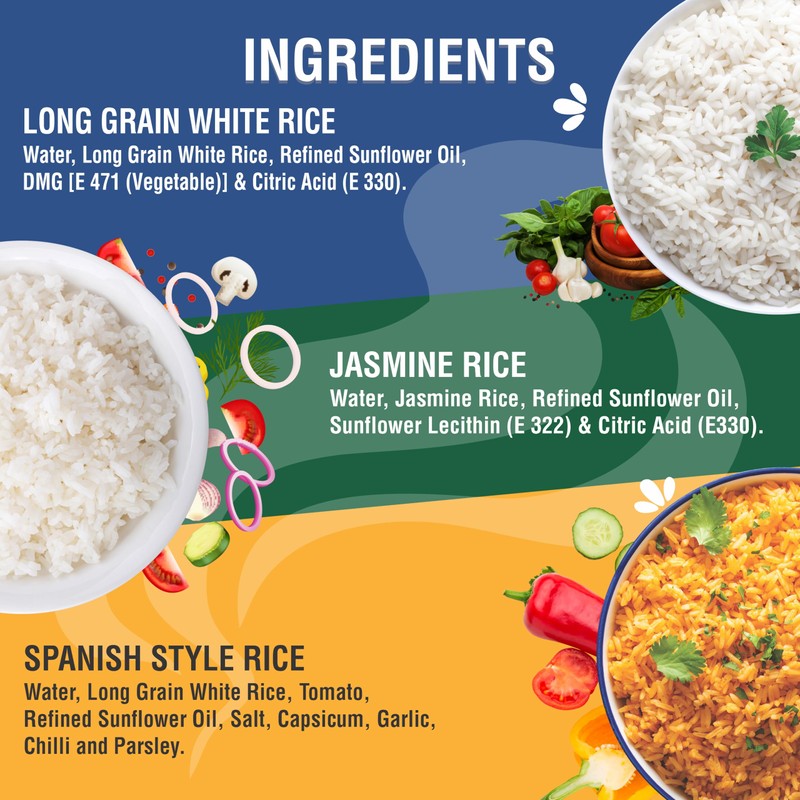 Eat Regal Rice Variety Pack – 6-Pack (8.8 oz Each)