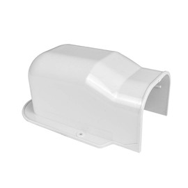 AC Parts 3" W End Cap.Parts Accessories for PVC line Cover kit.