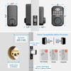 Keyless Entry Fingerprint Door Lock - PHYSEN Smart Deadbolt Set