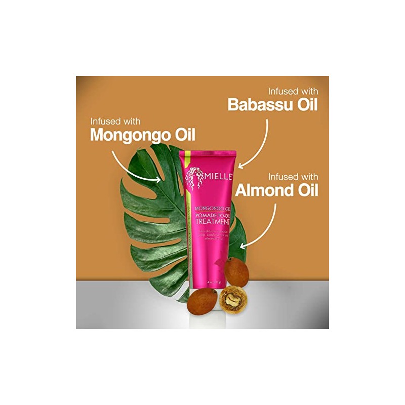 Mielle Mongongo Pomade to Oil Treatment
