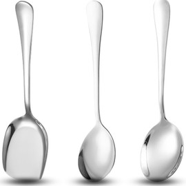 3 Pcs Serving Spoon, Serving Spoons Large Set Tablespoons Kitchen Spoon Cooking Spoon for Serving Kitchen Cooking Restaurant Banquet