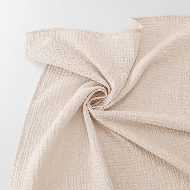 Bearmoss Muslin Swaddle Blankets, 40 x 38 inches Baby Swaddle