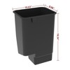 SAUTVS Underseat Storage Bin for Mule, Under Seat Storage Box