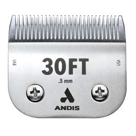 Andis 560188 CeramicEdge Clipper Blade #30 22T Upper / 26T Lower, Stainless Steel