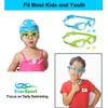 Kids Swim Goggles 2 Pack Swimming Goggles Anti Fog Anti-UV
