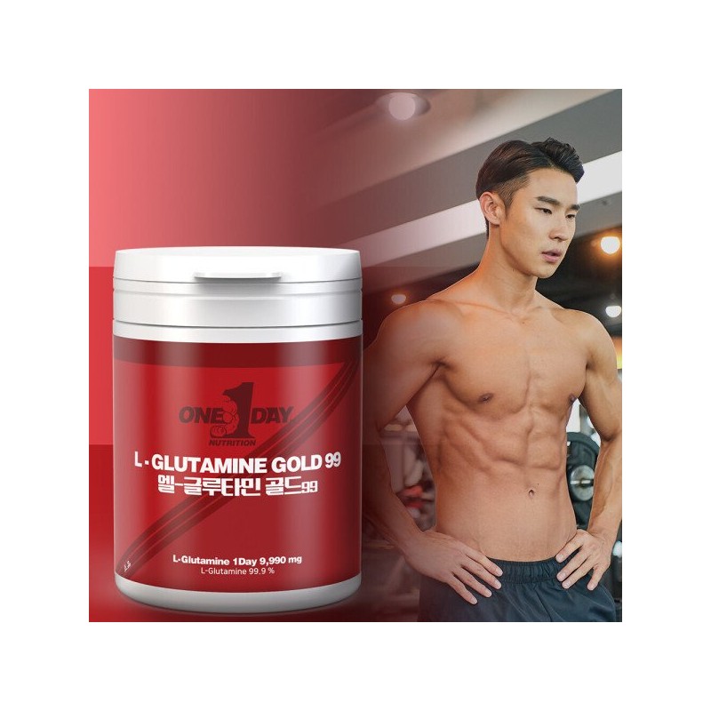 엘-글루타민 골드99 단백질 헬스보충제 L-Glutamine Gold 99 Protein Health Supplement
