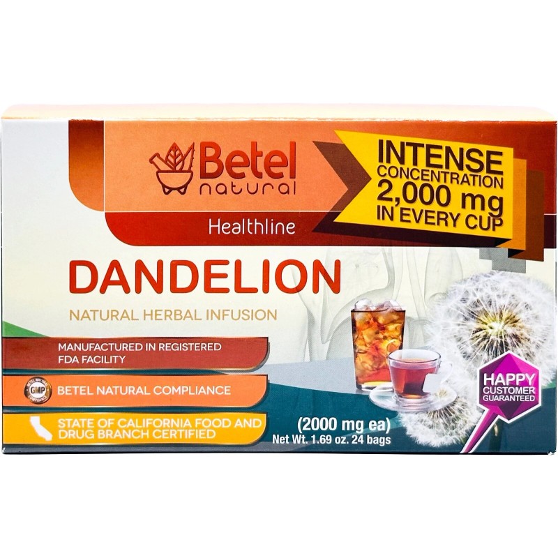 Betel Natural Premium Diente de Leon (Dandelion) Tea by Betel