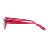 Womens Reading Glasses Magnified Strength Clear Lens Red Cateye Frame