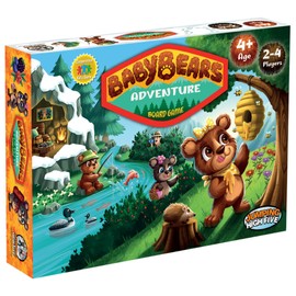 Baby Bears Adventure Cooperative Board Game for Kids Ages 4+ – Take The Animals on an Exciting National Park Adventure – Fun Family Game That Builds Skills – Easy to Learn Educational Gift
