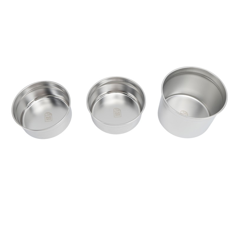 Bento Box 304 Stainless Steel Removable Lunch Box Office Travel