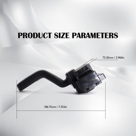 HISports Indicator Light Switch Arm Column Switch Indicator Stalk Arm Compatible with Transit Mk7 2006-2014 6C1T-13335-Aa 1383686 1383686