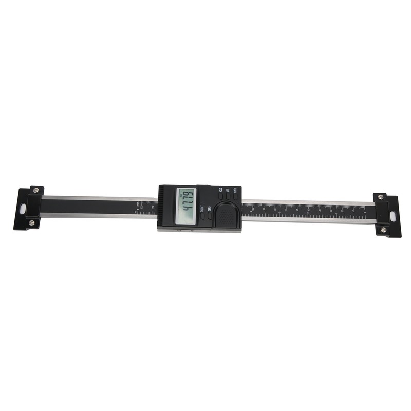 LCD Digital Display Ruler Aluminum Alloy Vertical Machine Displacement Caliper