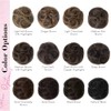 REECHO 2 Mini Extensiones De Cabello Con Clip Para Moño,