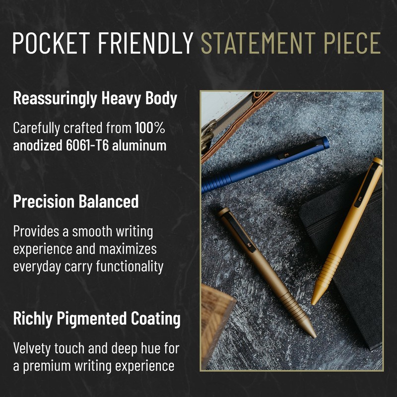 Everyman Military Super Matte Grafton Mini Twist Pen - New