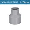 QUARKZMAN 50 mm x 40 mm PVC Reducer Coupling x
