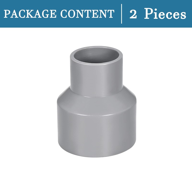 QUARKZMAN 50 mm x 40 mm PVC Reducer Coupling x