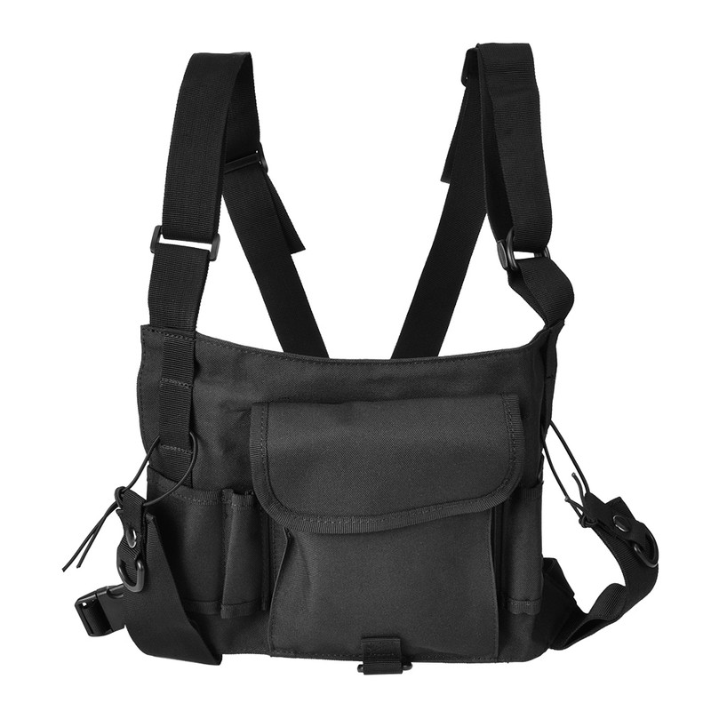 Multifunction Tool Combination Vest Backpack Reflective Strip Two Way Radio