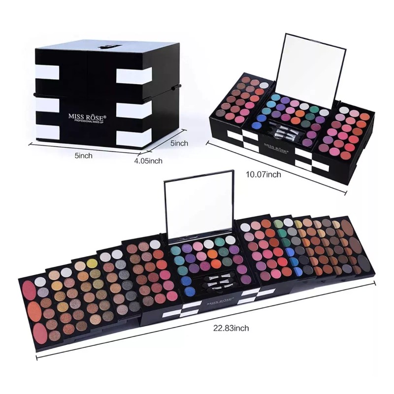 SHENY Kit Set De Maquillaje Completo Profesional 126 Pz Con