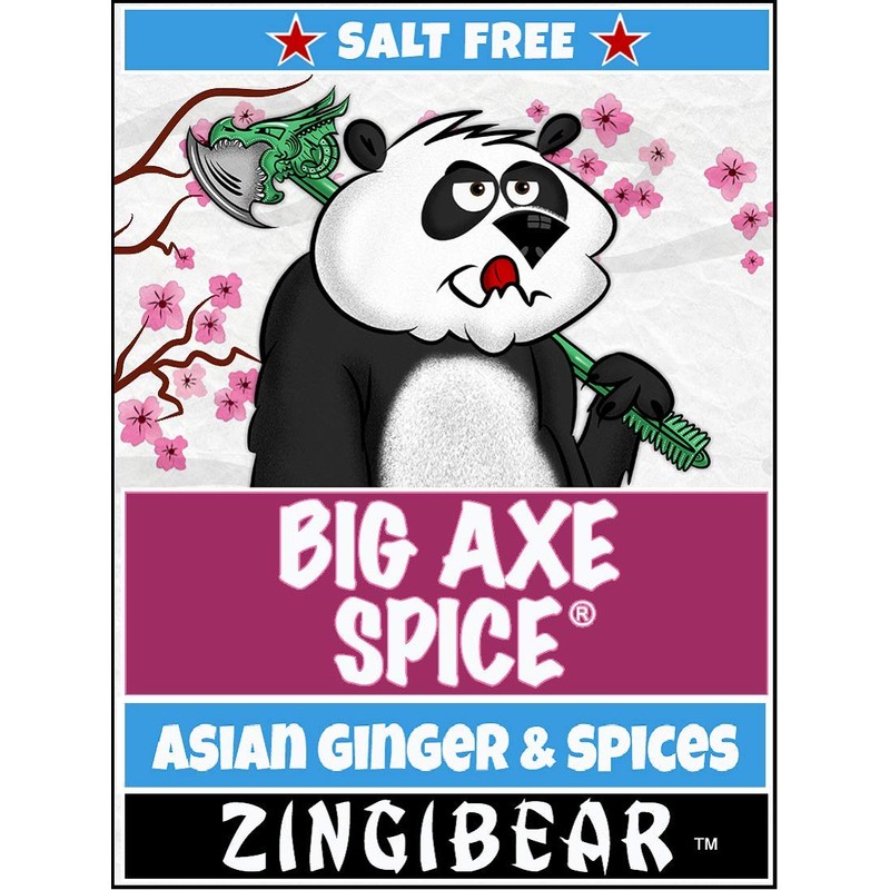 Chef Size Bottle 14 oz. ZingiBear Asian Ginger & Other