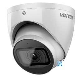 VIKYLIN 4K 8MP Starlight IP Security Camera Dome with Built-in Mic, 256GB SD Card Slot, 2.8mm Lens, 98ft IR,IP67, Indoor Outdoor PoE Surveillance Camera,DMSS/SmartPss Lite