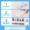 Tapeera Tabletop Stackable Minifigure Display Case Holds Up to 72