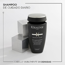 KÉRASTASE Bain Densité Homme Shampoo | Trata y Detiene la Pérdida de Densidad Capilar y Proporciona Volumen al Cabello | Con Biotina y Taurina | 250ml