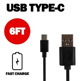 For Motorola B2G1 6FT USB Type-C FAST Charger Cable for Motorola Moto G35/Moto G45 / Moto G55