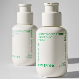 innisfree 이니스프리 그린티 씨드 히알루론산 수분세럼 80mL + 그린티 씨드 히알루론산 수분크림 50mL