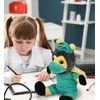 DolliBu Sitting Bee Doctor Plush Toy - Super Soft Bee