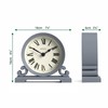 Jones Clocks® Saloon mantel clock | Traditional double scroll design