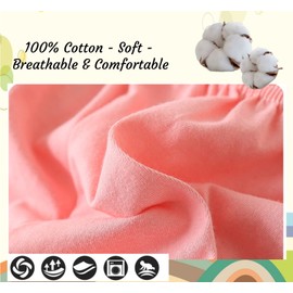 Baby Bottom, Bloomers - Toddler Girls Underwear Shorts - 100% Cotton Stretchy Bloomer Short for Dress Outfits, Soft Elastic Diaper Cover 9-12 Months