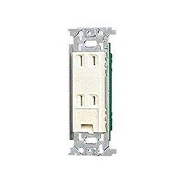 パナソニック(Panasonic) 埋込アースターミナル付ダブルコンセント フラット型 グレー WN1532H