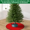 EBaokuup 40" Christmas Tree Stand Mat,Reversible Felt Tree Stand Tray