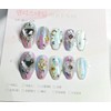 [Handmade Nail Tips] Magical Girl Nail Series 1: Moonlight Angel