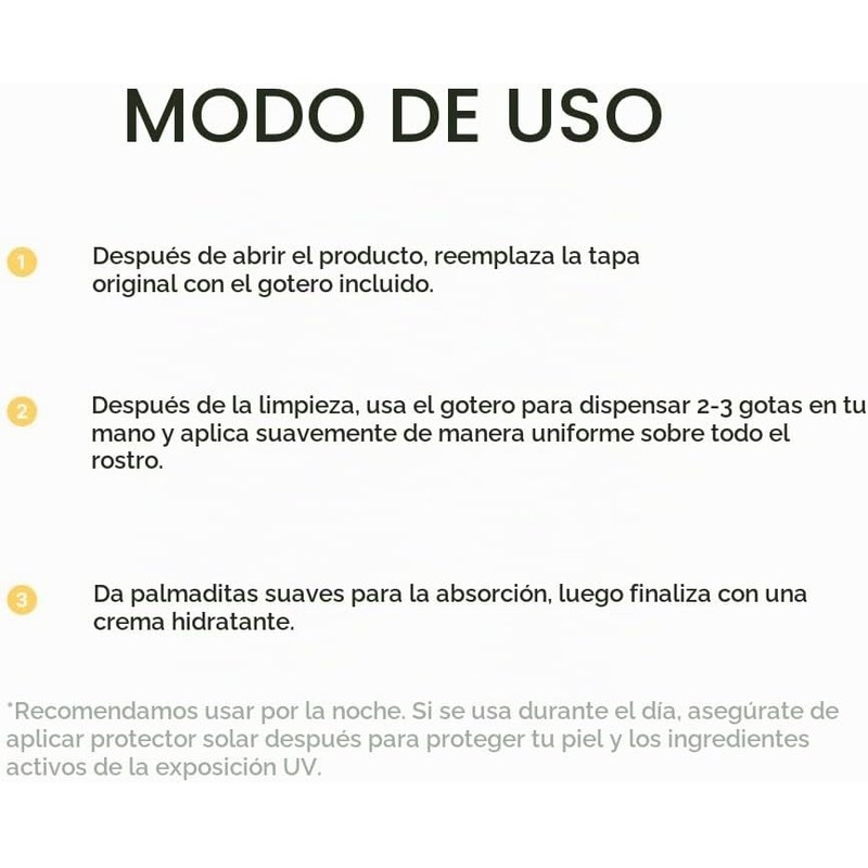 Vitamin C 20 Serum – Para atenuar manchas y tono