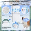 40Pcs Disposable Dog Booties with 2 Roll Dog Paw Bandage