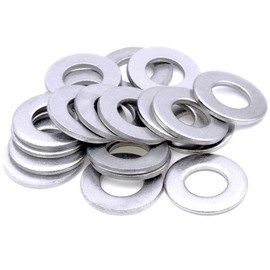 M8 (8mm) Flat Washer (Form A) - Stainless Steel (A2) (Pack of 20)