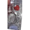 PRODYNE Stainless Steel Tea Infuser With Red Gem Heart