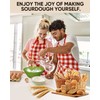 Sourdough Bread Baking Supplies 34 OZ Sourdough starter kit with