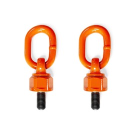 Swivel Eye Bolt M8 x 12 Maximum Load Capacity 0.4 Ton, G80 Metric Thread Universal Swivel Hoist Rings 360° Rotation Alloy Steel Construction, Tensile Strength > 1080MPa Rugged Corrosion Resistance