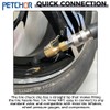 PETCHOR Open Flow Lock on Tire Chuck, 2Pcs Heavy Duty
