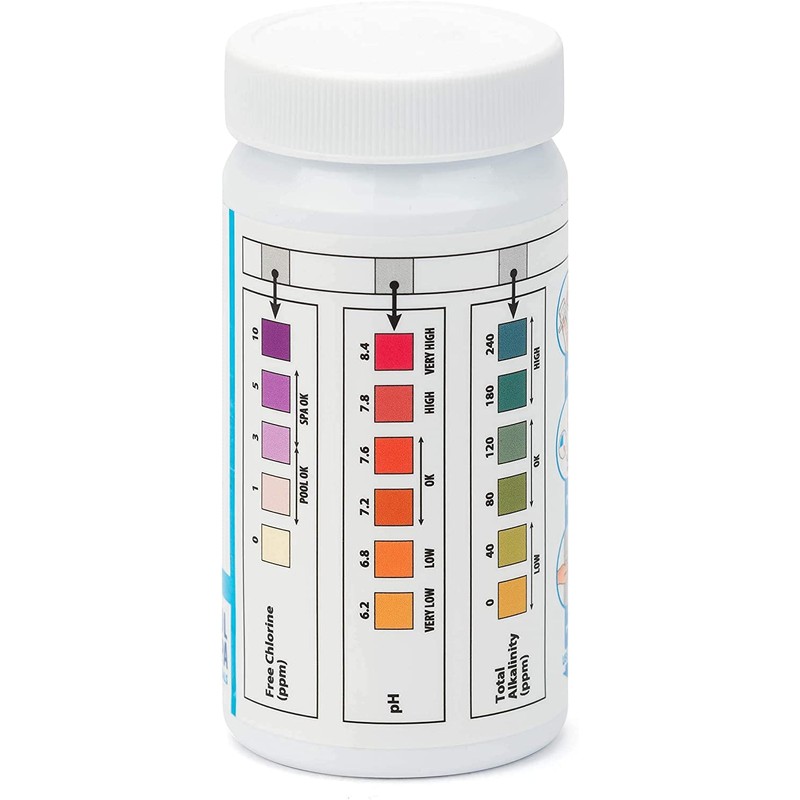 Clearwater Hot Tub, Pool and Spa Test Strips x 50-3