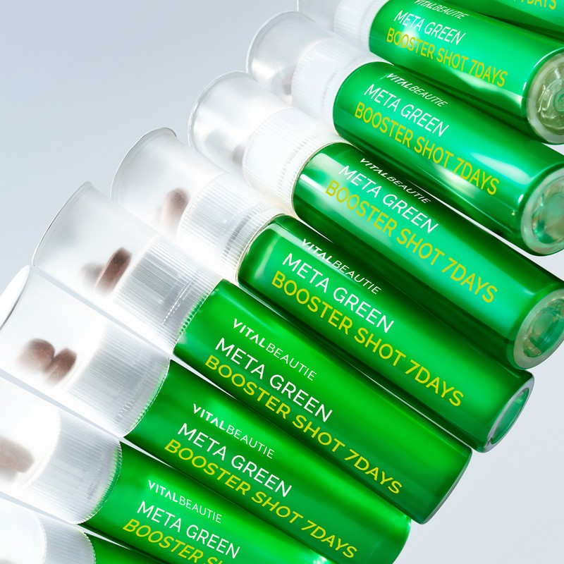 Vital Beauty Metagreen Booster Shot 7-day supply x 2 /
