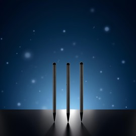 WsjiaboFux 3Pcs Black Stylus Pens for Touch Screens,Universal Fine Point Pencil for Phone/Tablet and Other Touch Screens,High Precision Stylus for All Universal Touch Screen Devices