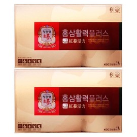 CheongKwanJang Korea Ginseng Corporation CheongKwanJang Red Ginseng Vitality Plus 40ml x 30 pieces, 2 boxes / 정관장 한국인삼공사 정관장 홍삼활력 플러스 40ml x 30개입 2박스