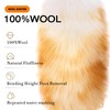 Leories Lambswool Feather Duster with Extension Pole up to 63inch,Extendable