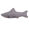 Ministry Of Pets Sidney The Shark Squeaky Plush Toy, clear