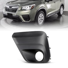 AUTOWIKI Driver Side Fog Light Covers for 2019-2021 Subaru Forester Base, Convenience, Premium Models, Driving Fog Lamp Bezel Replacement 1 PC Left Side