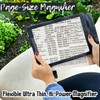 Complete Medical Magnifier Full Page Reading Fresnel with Border, 0.1